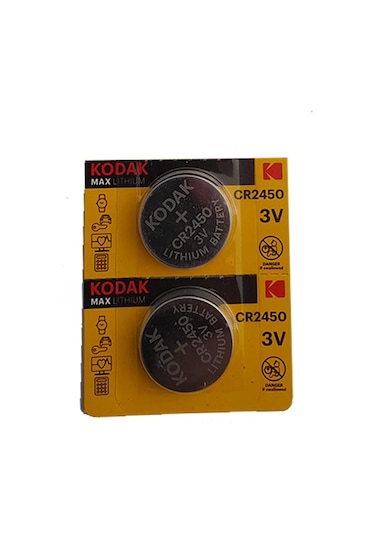 Kodak CR-2450 1 Paket 2 li Pil