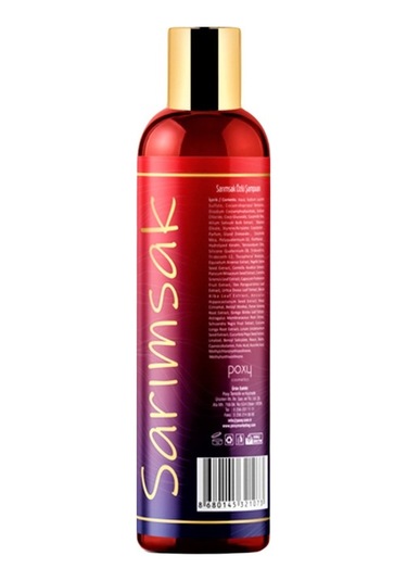 Poxy Kapalı Saçlara Özel Sarımsak Özlü Şampuan 400 ML
