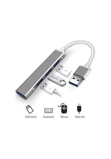 Usb 3.0 High Speed To 4 Port Usb 3.0 Çoklayıcı Hub Çevirici Adapt