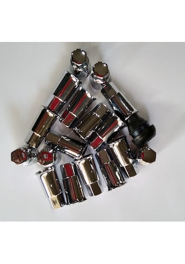 Kromajlı Yüksük ve Kapak -tek Parçalı- Sibop Kapağı - 20ad/pk