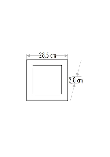 Cata 30W Sıva Üstü Led Armatür Beyaz