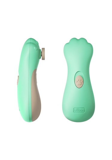 Geeroyoo Bebek Tırnak Bakım Seti - Elektrikli Törpü Ve Kesici İle Hassas Tırnak Temizliği Mavi