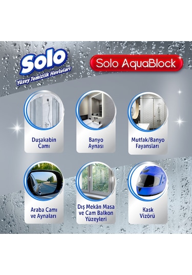 Aquablock Yüzey Temizlik Havlusu 12'li 360 Yaprak Tekli
