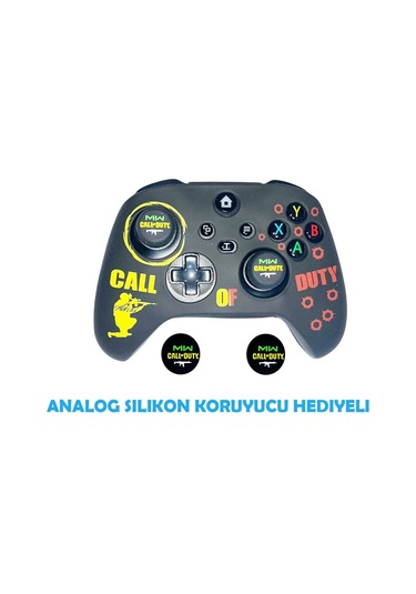 Xbox Series S/series X Call Of Duty Koruyucu Silikon Kılıf + Analog Silikon Koruyucu