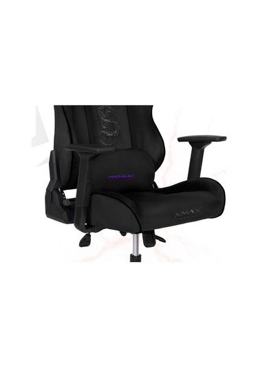 Rio Balerion Terletmez Kadife Kumaş Siyah Gaming Oyuncu Koltuğu - 22 Siyah