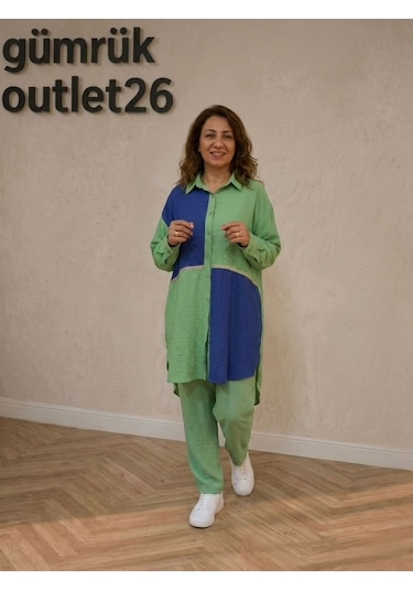Tunik Pantolon Takım Yeşil