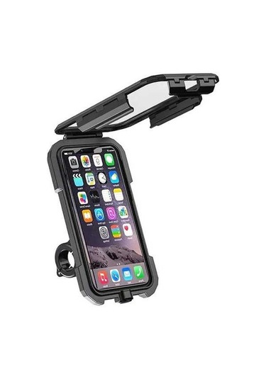 Ebitda Kewig M18s-a1 Motosiklet Bisiklet Gidonu Kablosuz Şarj Su Geçirmez Kutu Tutucu Çok Renkli Çok Renkli