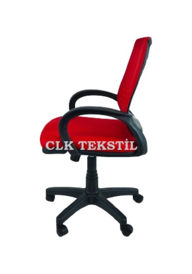 Clk-06 Fileli Petek Ofis Büro Bilgisayar Koltuğu Sandalyesi Kırmızı