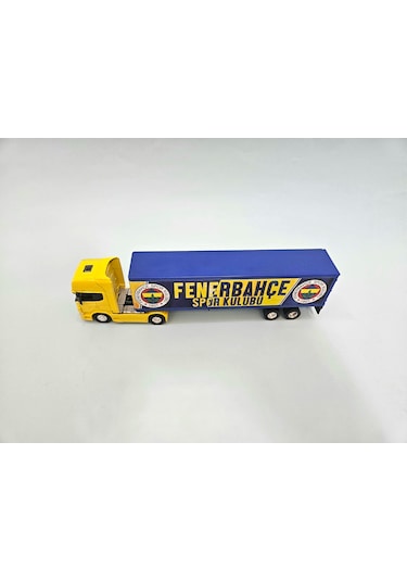 Welly 1/64 Ölçek Scanıa R730 Fenerbahçe Tır Maketi 24 Cm Boy