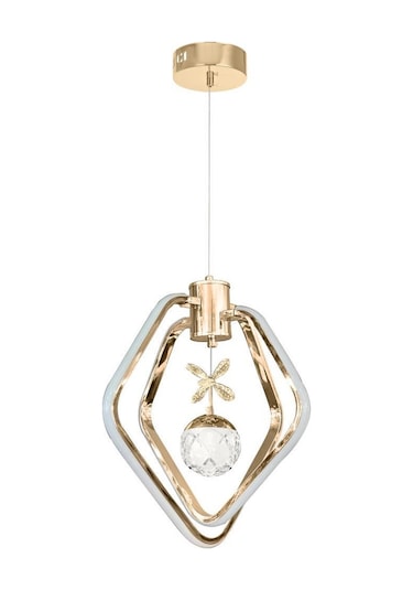 Eray Aydınlatma 1601-3 Led Gold Avize Sarı