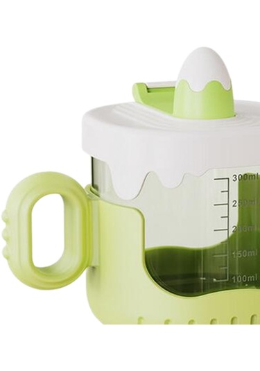 Dolıty Damlatmaz Bardak 10 Oz Karikatür Taşınabilir Yeşil