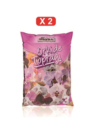 Orkide Toprağı 3 L X 2 Paket