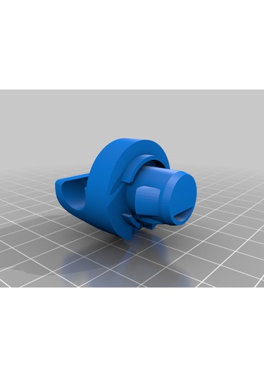 Nissan Güneşlik Gölgelik Tutucu Klips - 3d