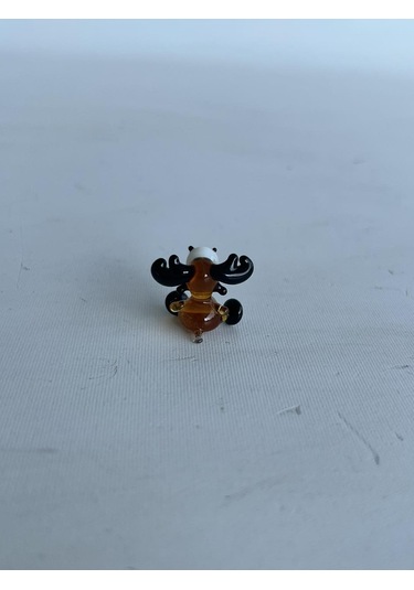 El Yapımı Mini Murano Cam Geyik Biblo A122-02