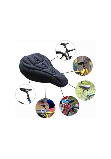 Didadodo 3d Sele Koltuk Örtüsü Bisiklet Nefes Alabilir Altın, Kumaş Seçenekleriyle Altın