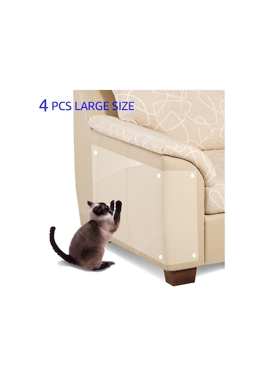 4 Adet Kedi Kanepe Anti-grab Çıkartmalar Mobilya Koruma Kedi Çizilmeye Karşı Koruyucu Etiket Kazıyıcılar Kediler İçin 14 48cm