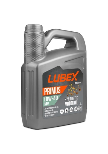 Lubex Primus Mv 10W-40 Sentetik Motor Yağı 4 L