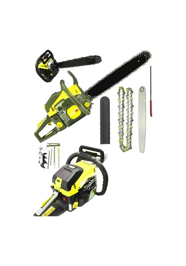 Waltmann Ekstra Güçlü 52cc 2.9 Hp 8000 Rpm Benzinli Testere Sarı