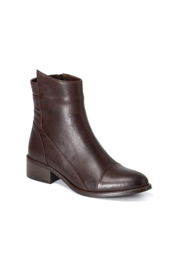 Marrone Brown Bot Kadın 25k11098 Vergelio Skin Boot Marrone Brown