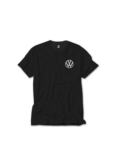 Volkswagen New Logo Siyah Tişört Siyah