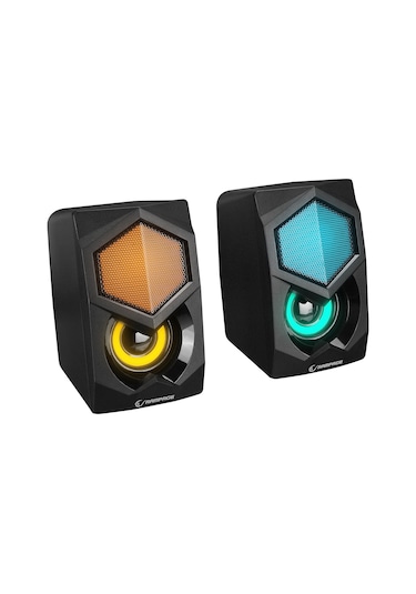 Rampage RMS-N29 2.0 6W USB Aydınlatmalı Gaming Oyuncu Hoparlör