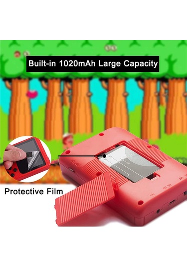 400 Oyunlu Atari Sup Game Box Konsollu Model Tv Bağlanan El Konso