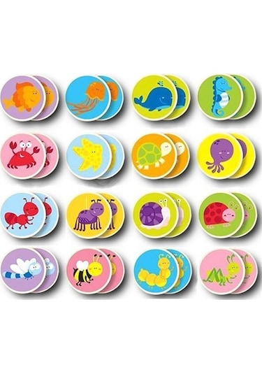 Vigatoys Memory Hayvanlar-32 Parça