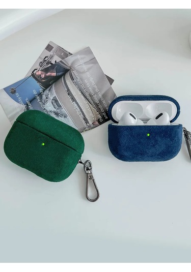 Cronax Airpods Uyumlu Pro2 İçin Plastik Klipsli Kulaklık Kılıfı 332890560 Yeşil