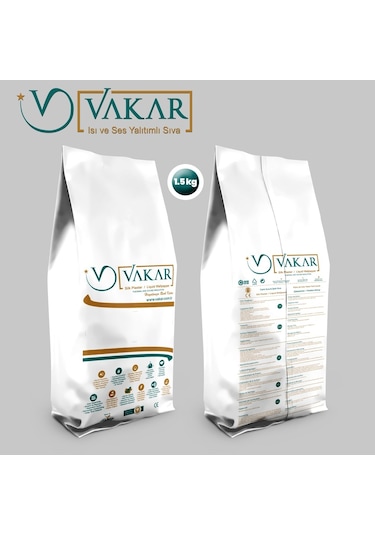 Vakar Premium Canli Siva Eco 02 2kg Paket Siyah