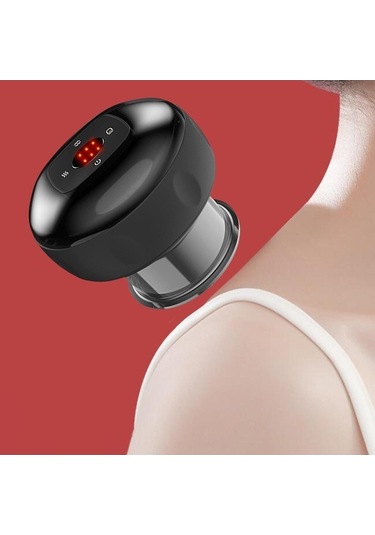 Electronıc Outlet Vücut Suntek Siyahı Masajı Kazıma Kas Gevşeme Elektrikli Lh Siyah