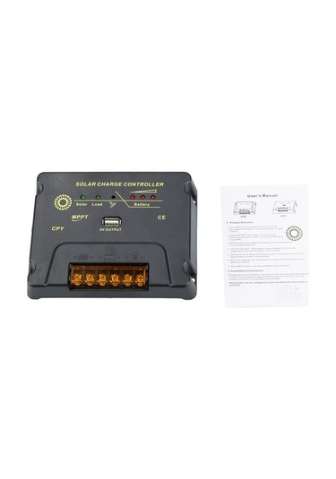 Electric 12v/24v 10a Mppt Güneş Şarj Kontrolcü Cpy-2410 10a Güneş Enerjisi Şarj Cihazı