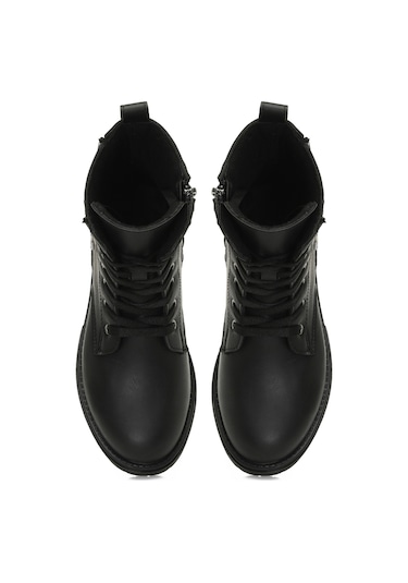 Polaris Barnes.f 4pr Siyah Kız Çocuk Worker Bot 000000000101901851 Siyah