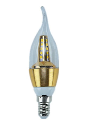 Fujika 5W 230V 3000K E14 Kıvrık Uçlu Led Buji Ampul