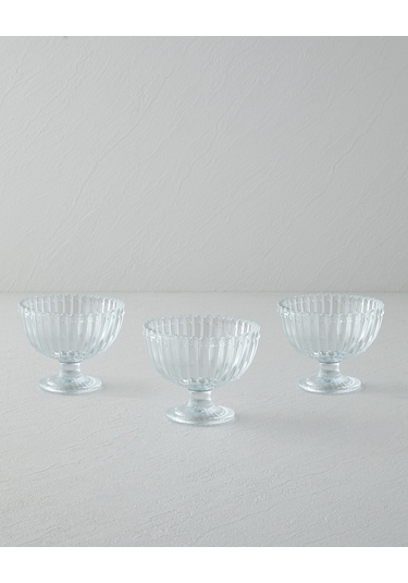 English Home Zenith Cam 3'lü Cup 170 Ml Şeffaf Şeffaf