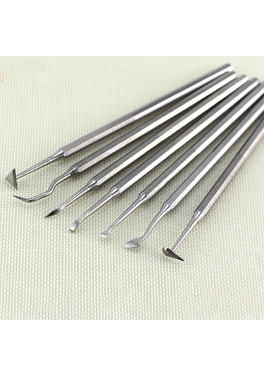 Suntek 7 Adet Kil Aracı Heykel Bıçağı Modelleme El Aleti