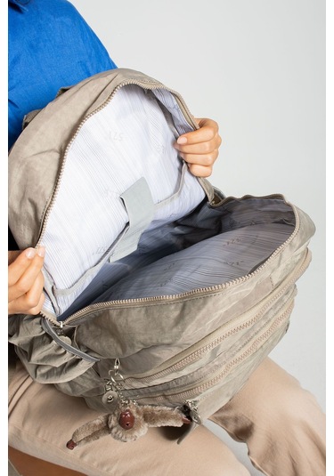 Ultra Hafif Çok Cepli Su Geçirmez Okul Çantası Laptop, Notebook, Okul, Spor, Seyahat Vizon 571-2a-1 Vizon