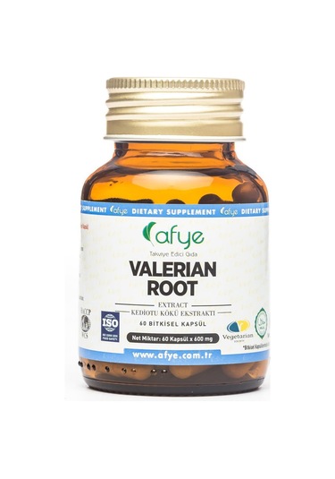 Afye Valerian Root 60 Kapsül 600 Mg Kediotu Kökü 60 Kapsül