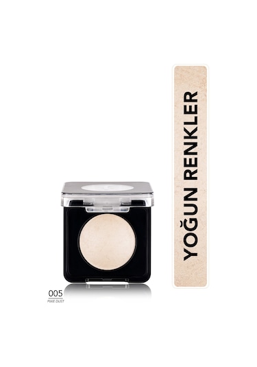 Flormar Yoğun Işıltılı Göz Farı - Baked Eyeshadow -005 Pixie Dust- 8682536052429