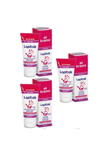 Lapitak El Bakım Kremi 3 x 60 ML