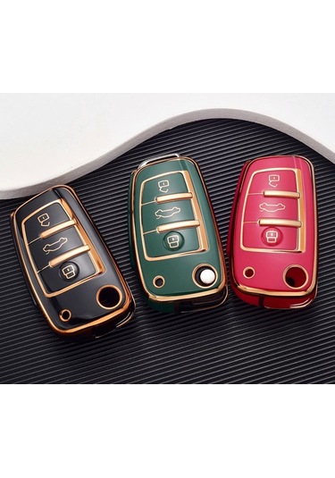 Audi Uyumlu A1 A3 8P 8L A4 A5 B6 B7 B8 A6 A7 C5 C6 4F Q3 Q5 Q7 8V Kilif 524962342