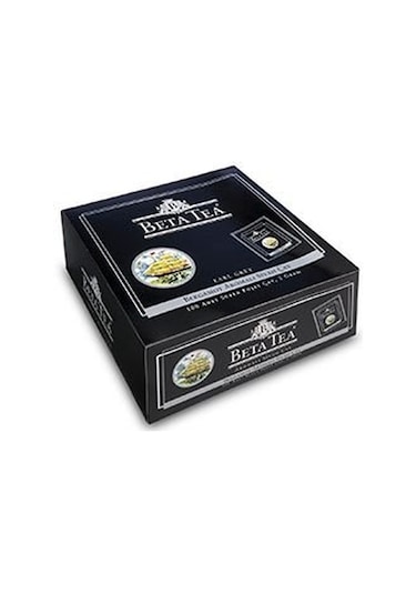 Beta Tea Earl Grey Bergamot Aromalı Siyah Bardak Poşet Çay 2'li 100 x 2 G