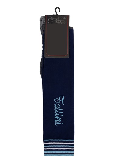 Tattini Unisex Tekstil Mavi Binici Çorap 990 Functıonal Socks Y26 Blue/l.blue