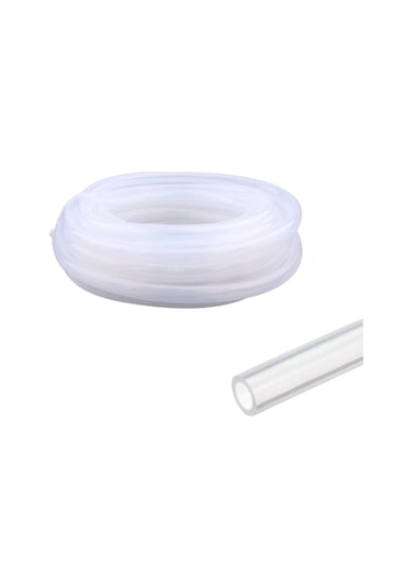 Borox Silikon Hortum 7x11mm - Şeffaf 10 metre - Silicon Hose Platin