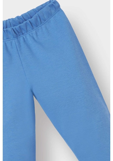 Defacto Erkek Bebek Pijama Takımı Baskılı Uzun Kollu Üst Uzun Alt F3581a525aube194 Mavi