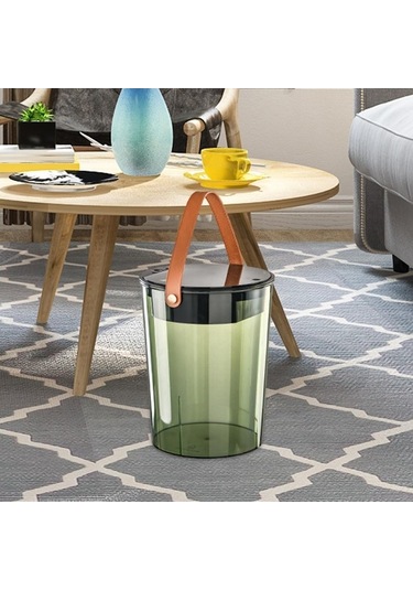 Pazly Yatak Suntek Sepeti Ofis Odası L-yeşil Kutusu Için Ev Çöp Lg Yeşil