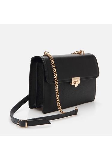 Hotiç Hakiki Deri Siyah Kadın Çanta 03cah287220a100 Siyah