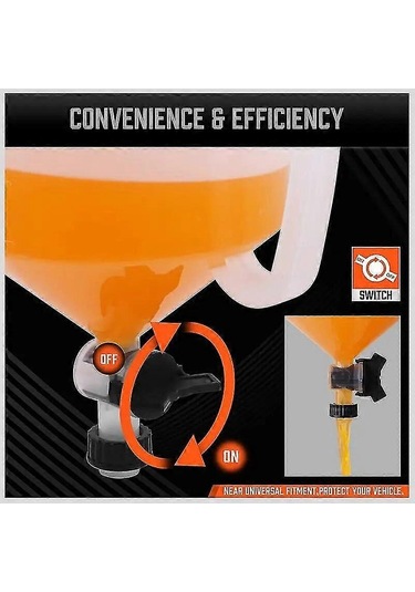 Dökülmeyen Radyatör Huni Seti Otomatik Soğutma Suyu Temizleme Kiti Radyatör Dökülmeyen Huni 15 Adet Vana Anahtarlı Antifriz Hunisi Diğer