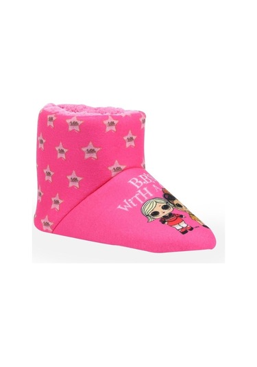 Lol Logi 1Pr Fuşya Kız Çocuk Panduf Ev Botu (526662308) Fuşya