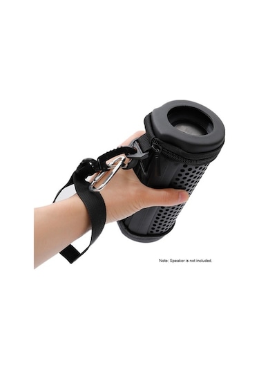 Besthome1 Jbl Flip5 Siyah Sert Kılıf - Hafif Ve Güçlü Koruma