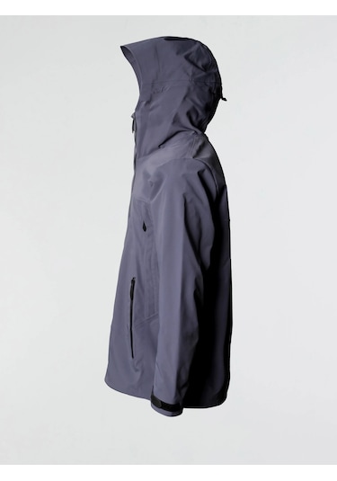 Isaora Asym Jacket Erkek Dark Grey Shell Jacket Isr7010-drg Gri